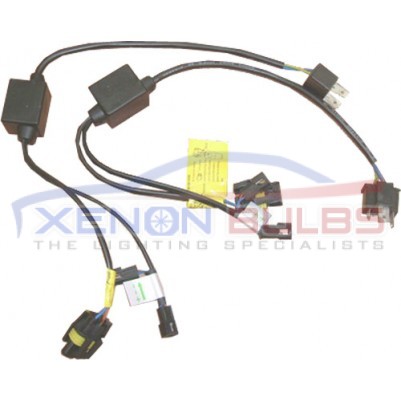 H4 HI LOW H4-3 RELAY WIRING HARNESS XENON HID CONVERSION KIT SINGLE CANBUS ERROR